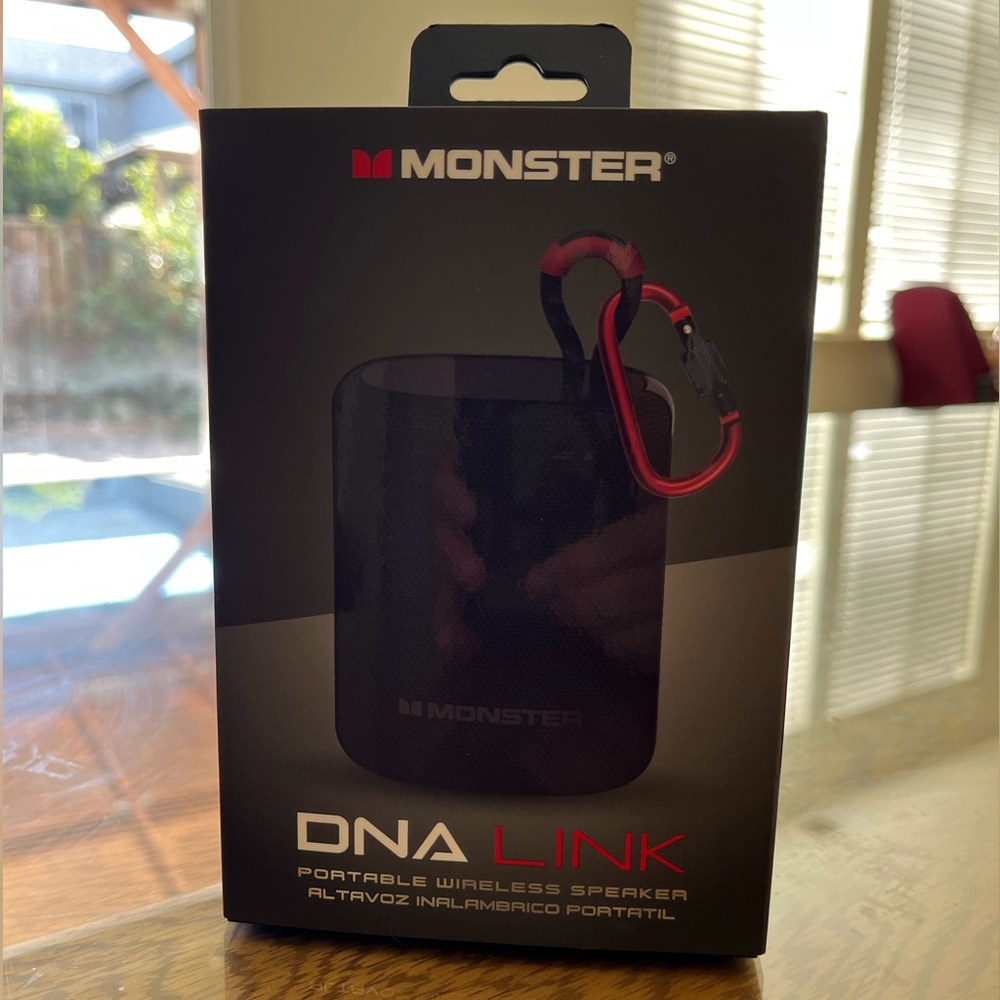 Monster DNA LINK Portable Wireless Speaker - BRAND NEW SEALED